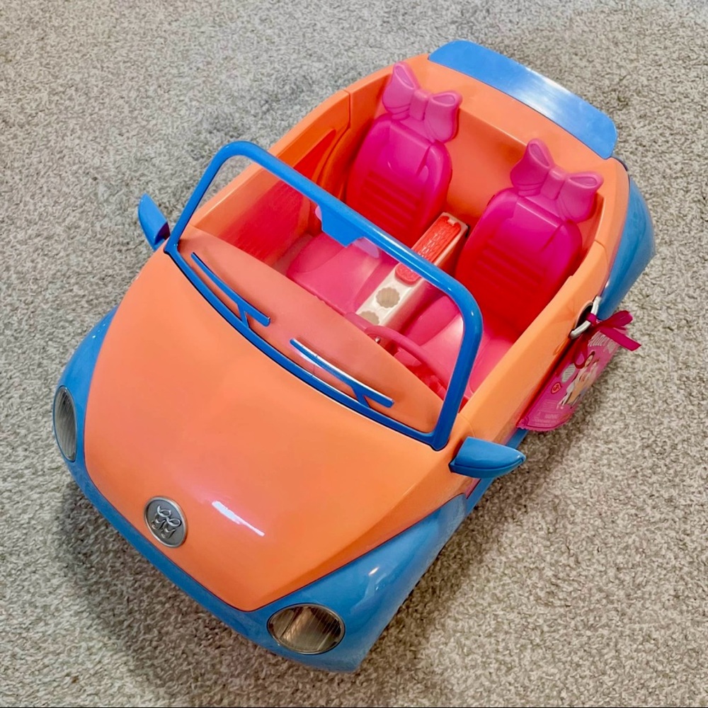 GLITTER GIRLS convertible car for 14” dolls